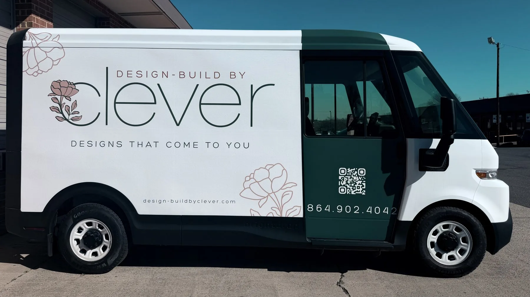 The Design-Build by Clever mobile design studio van